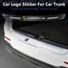 1Pcs Transparent Car Trunk Badge Protective Sticker Car Accessories For Boxster Cayenne Panamera Macan Cayman 911 918 996 917 991