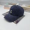 New deep-top baseball cap simple and versatile embroidered letters spring and summer sunshade couple cap children