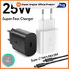 Xiaomi Для Samsung 25W Зарядное устройство Super Fast Charger Type C Адаптер Для Galaxy S26 S25 S24 S23 S22 S21 A17 A55 A35 A25 A15 Z Flip 7 6 5 4