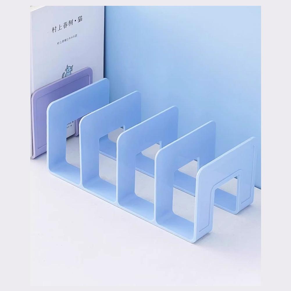 4 сетчатые подставки для книг, подставка, книжная полка, настольный декор, стеллаж для хранения, подставка для книг, школьные канцелярские принадлежности, офисный настольный органайзер для файлов