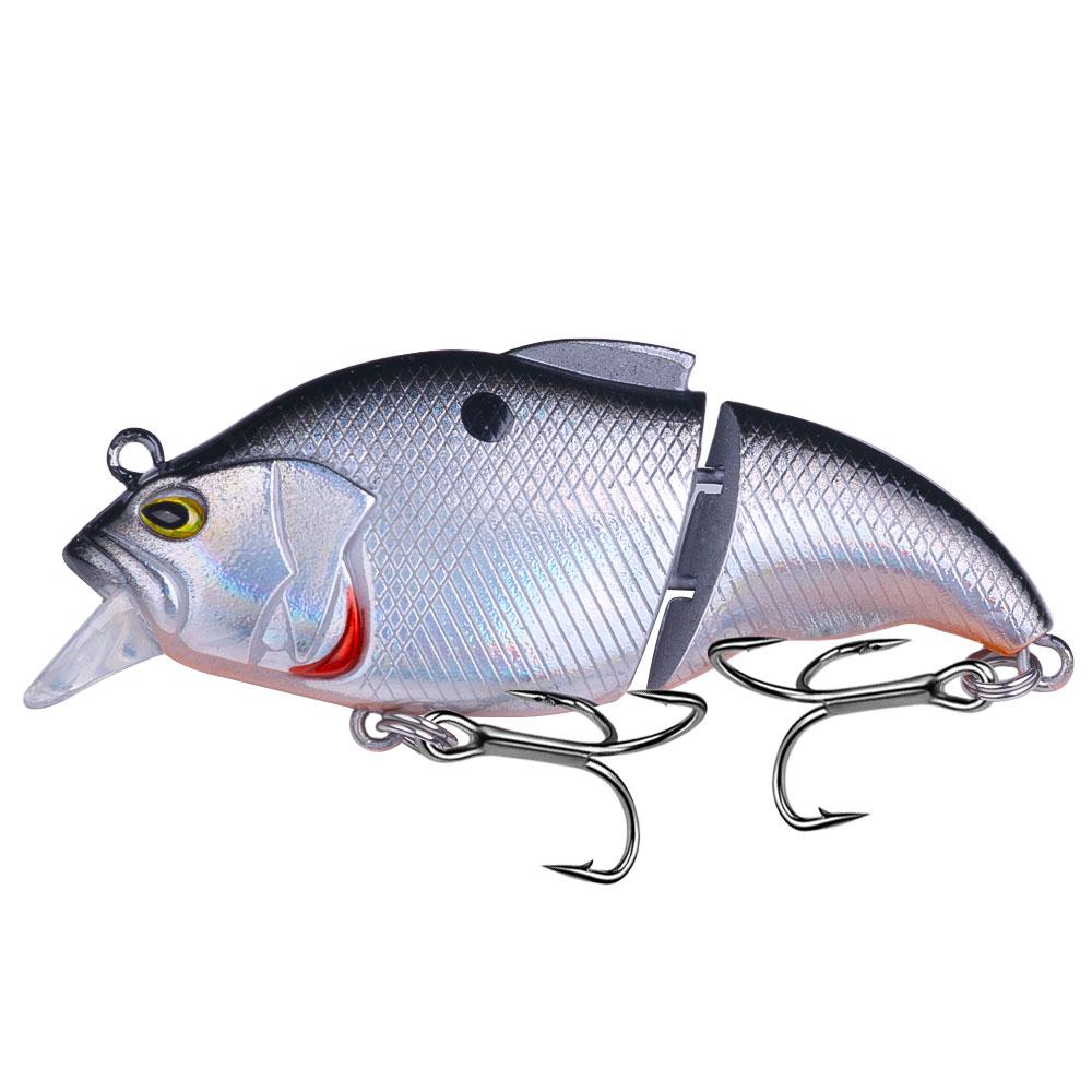 1pcs/big Jointed Glide Swimbait Hard Lure Artificial Hard Bait Pike Lure for Predator Trout Wobbler 7.7cm/11g