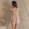 Sex underwear sexy perspective pajamas steel tray gathers perspective pure desire pajamas dresses women's lace suspenders