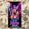 Personalized Name Kpop Hunters printed beach towel,a quick-drying, absorbent mat suitable for the beach, pool, gym, and travel fans gift 10