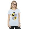 Harry Potter Womens/Ladies Hufflepuff Shield Cotton T-Shirt