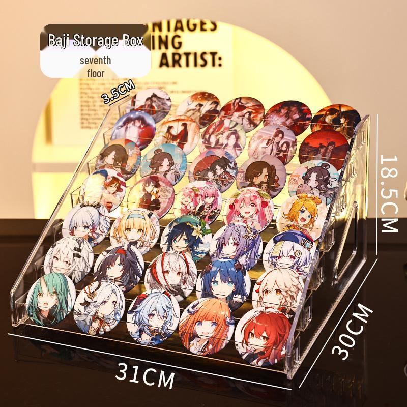 Pop Mart Acrylic Dustproof Display Box for Blind Box Figures