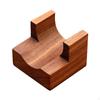 Wooden Sushi Taco Holder Hand Roll Stand Platter Compact Display Temaki for