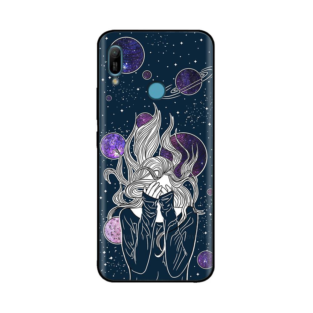 Чехол для Huawei Y6 2019 Чехол для Huawei Y6s Y6 Prime 2019 Чехол из ТПУ для HuaweiY6 2019 MRD-LX1F Y 6 Y6Prime Задняя крышка Силиконовые чехлы