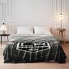 LA Hockey Crown Design Blanket print blanket soft and cozy perfect for the living room bed sofa or a nap,gift