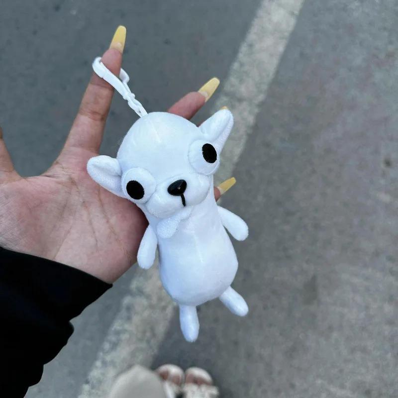 Забавная Плюшевая Игрушка Чихуахуа Брелок Подвеска Щенок Питомец Набитая Кукла Чихуахуа Странный Очаровательный Реалистичный Плюшевый Чихуахуа Друг Подарок