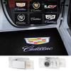 2 шт. Синий светодиодный проектор 'Welcome' Лампа для двери Для CT5 CT6 XT4 XT5 XT6 ATS SRX XTS CTS аксессуары Автостайлинг