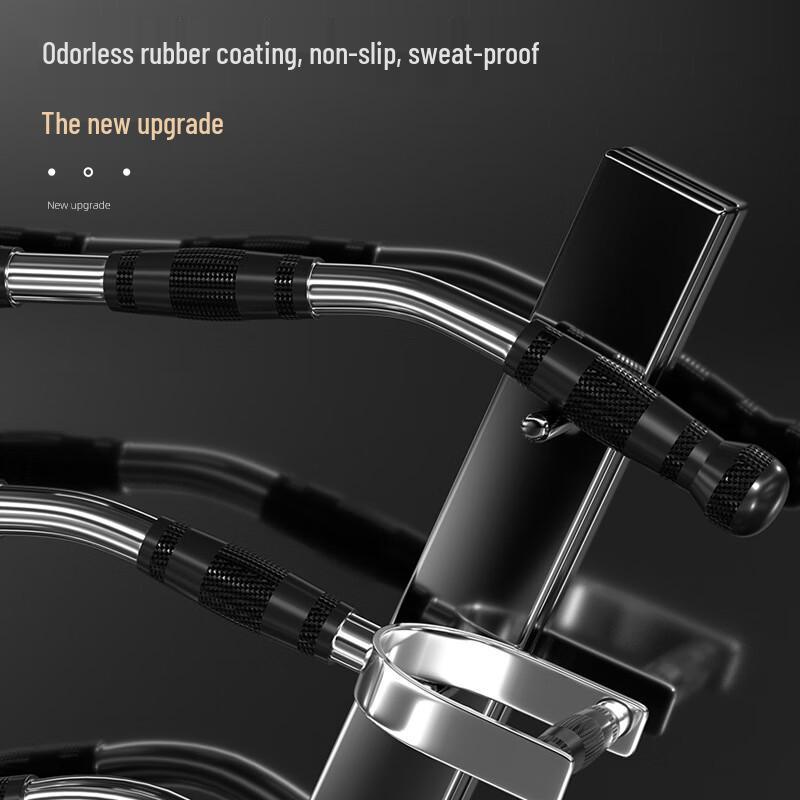 Solid Rubber-Coated Cable Machine Pull Bar