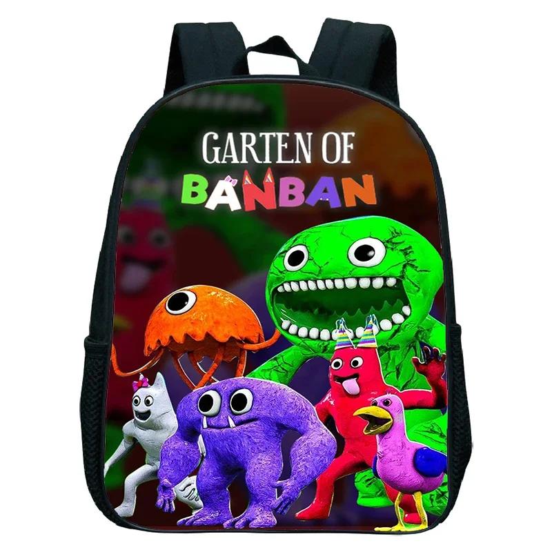 Lightweight Garten of BanBan Print  School Bags Kindergarten Backpack for Preschool Boys Girls Waterproof Kids Bookbag Mochlia