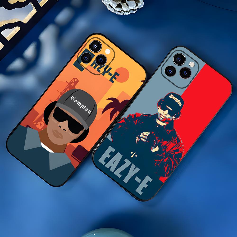Чехол для телефона рэпера E-Eazy-E для IPhone 17 Pro Max 16 15 14 Pro Max 13 11 Air Plus Силиконовый чехол