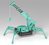 GOOD SMILE COMPANY MODEROID Crab Crane Maeda Manufacturing Crab Crane Scale Assembled Plastic Model Kit Second Resale [Green] 1/20