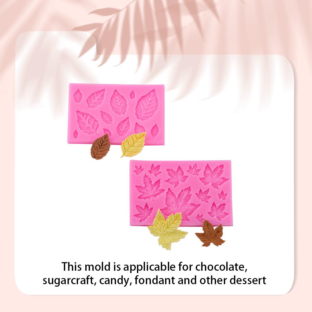 Листья силиконовые формы реквизит для выпечки инструменты шоколад сахарные формы для выпечки инструмент для украшения десертная форма