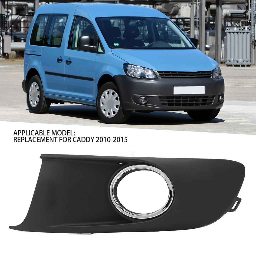 Автомобильная противотуманная фара, вентиляционная решетка для VW Touran CADDY 2010-2015 1T0853665P9B9 1T0853665P, передний бампер, нижняя противотуманная решетка для противотуманных фар