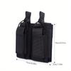 Tactical Molle Magazine Pouch Tactical Pouch Double Rifle Pistol Mag Pouch 2-Layer Cartridge Holder