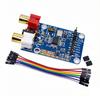 Модуль карты захвата аудио I1S ADC 11 бит 191 кГц Стерео плата захвата аудио Вход RCA 1,1 В-1 В Для Raspberry Pi Аудио