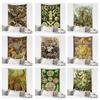 Plant Animal Legend Tarot Tapestry Wall Hanging Tapiz Witchcraft Psychedelic Mysterious Abstract Home Decor