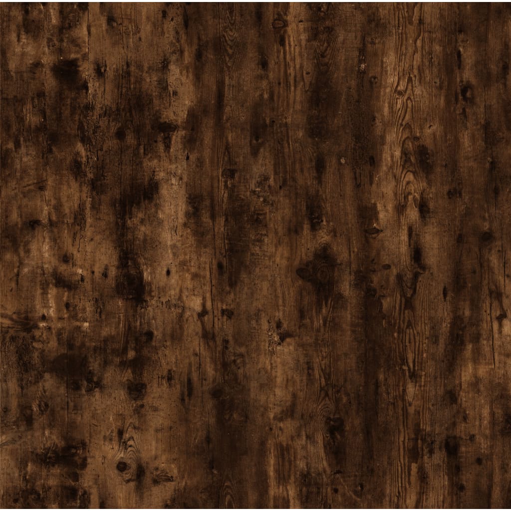 Console Table Smoked Oak 100x39x75 cm Wood Based Material