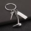DIY Stainless Steel Father's Day Keychain Hammer Screwdriver Dad's Tools Father's Day Gift