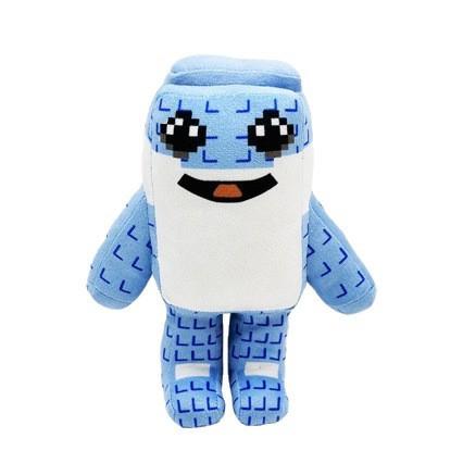 Roblox Pixel Shark Plush Doll Steal A Brainrot Game Peripheral Soft Stuffed Toy For Kids Game Fans Home Bedroom Decor