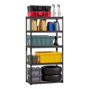 VEVOR Storage Shelves, 2000 lbs, 5 Tier Garage Storage Shelving