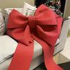 1pc 50cm/75cm Large DIY Bow Material for Christmas Tree, Wedding Party, and Outdoor Festive Decorations - Home Front Door Decor