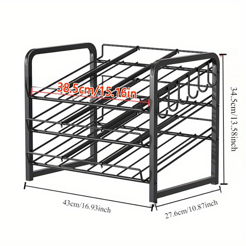 1 шт. Стойка для хранения банок, полка для банок с кока-колой, пивом, напитками, многоярусные передвижные ящики для хранения в холодильнике