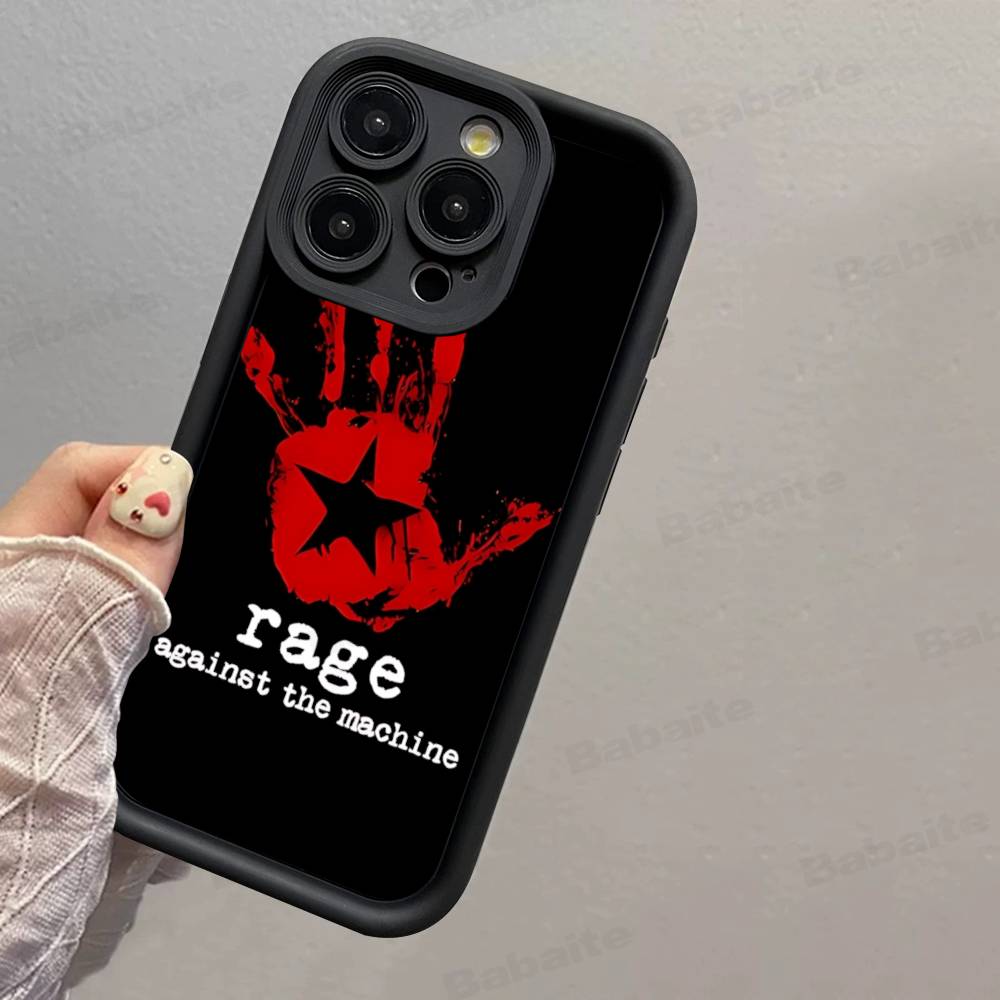Band Rage A-Against The M-Machine Классический чехол для телефона для IPhone 17 16 15 14 13 12 11 Air Plus Pro Max Мягкая задняя крышка