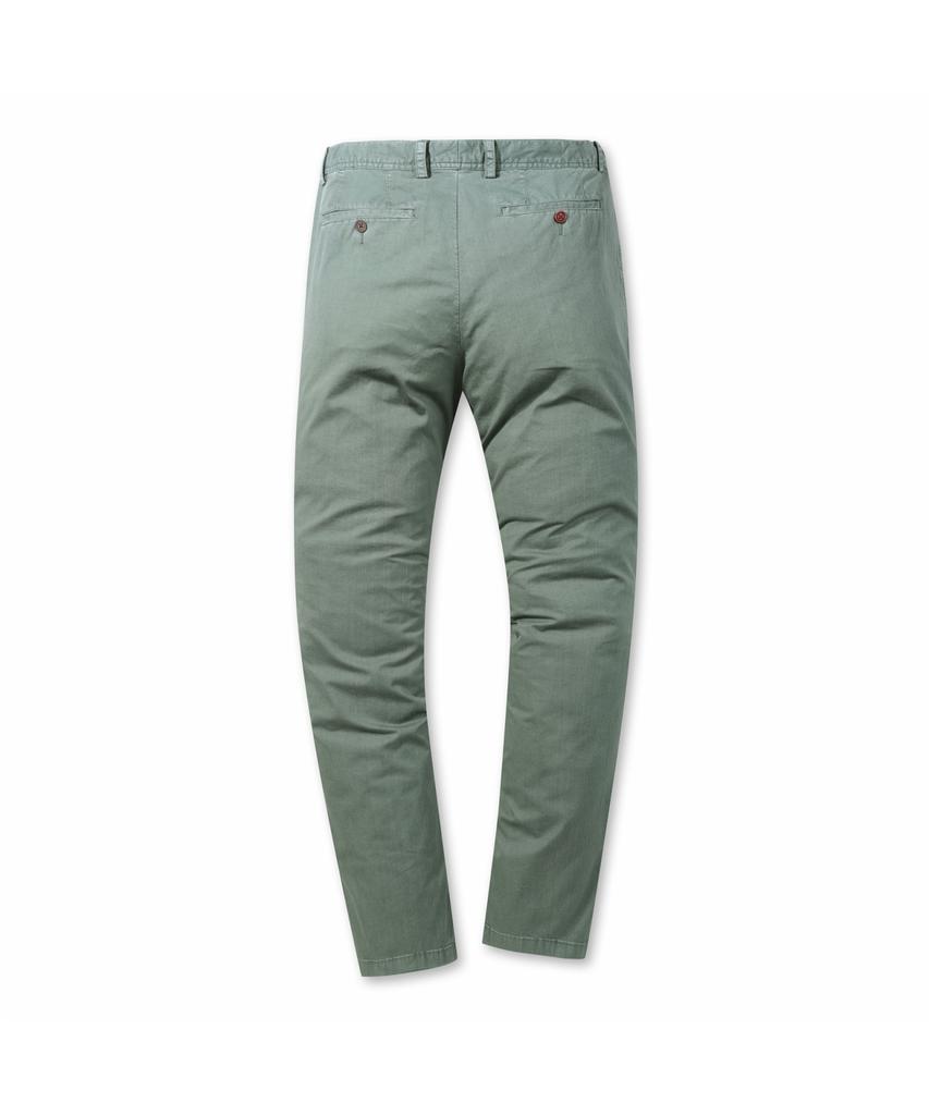 BRENTWOOD [Selection] Однотонные брюки, окрашенные в готовом виде Brpam26811Grx