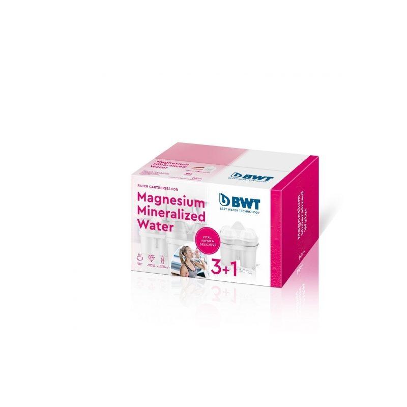 BWT BWT - BWT Pack 3+1 Magnesium Filters Reduce Lime, Chlorine and Impurities CE