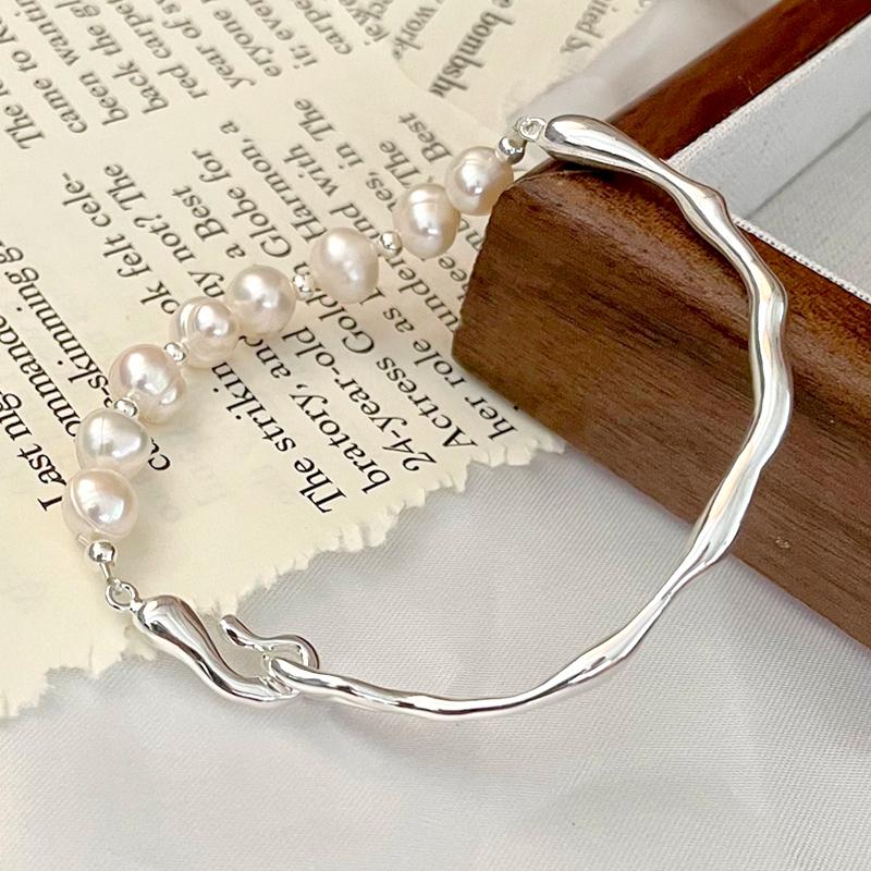 1 шт. Подарок девушке в стиле барокко, модные нерегулярные украшения, изысканные бусины, гетеросексуальный браслет с жемчугом в стиле барокко