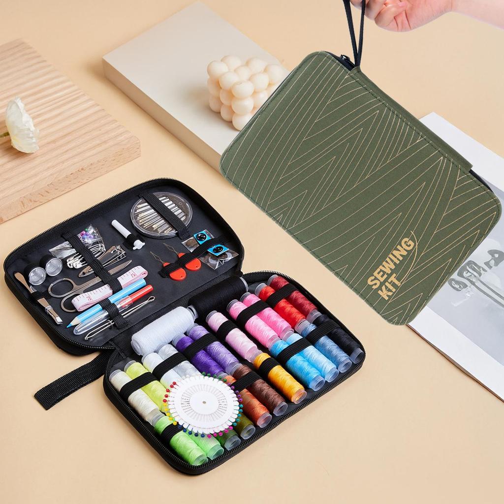 High-Quality Portable Needle & Thread Sewing Kit: Practical Mini Set for Home or Dormitory Mending