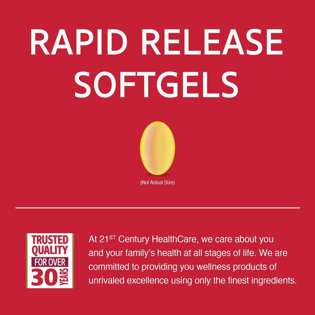 21st Century, Витамин D3, 50 мкг (2000МЕ), 250 мягких капсул