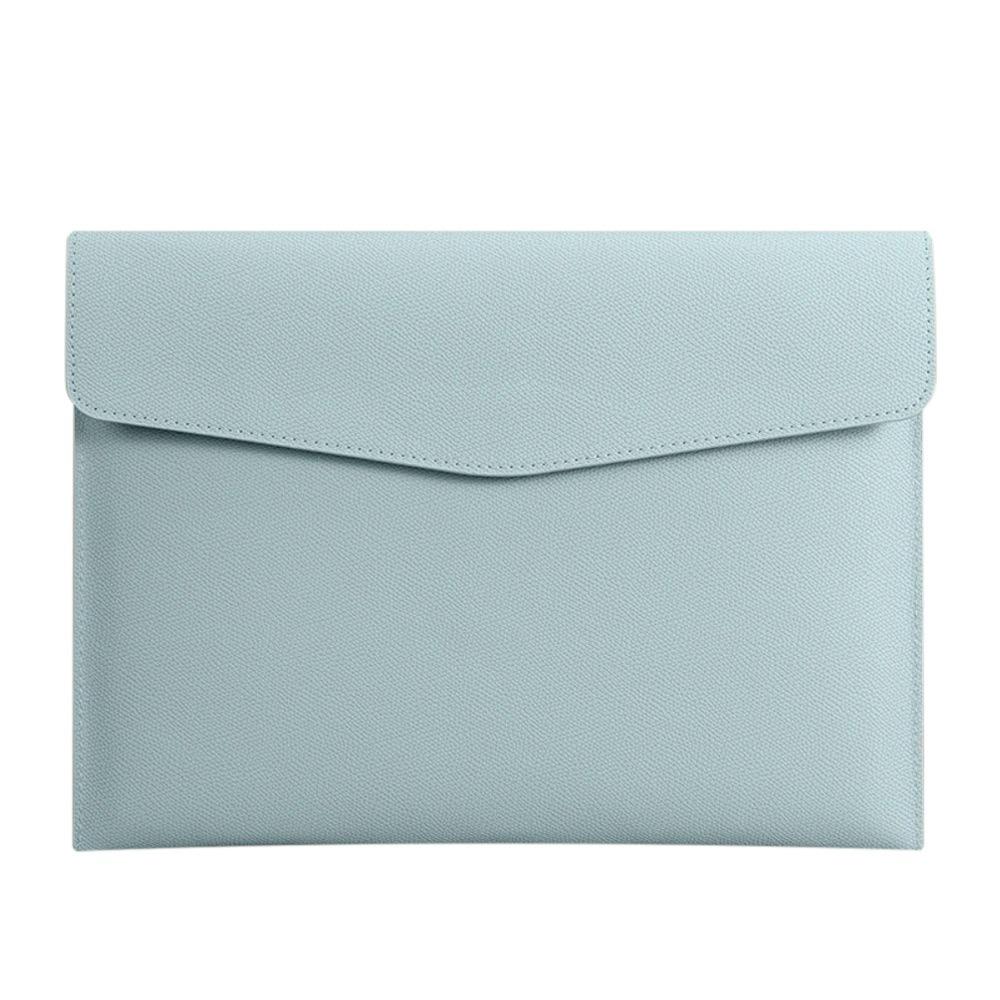 Leather Leather File Folder Large Capacity Briefcase Stationery Dustproof File Bag School Office