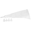 Piping Bag and 5 Plastic Tips 28 Cm Smart Pastry Ref. 44730