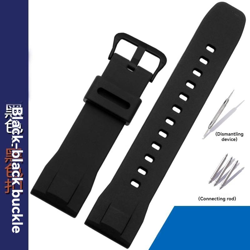 Силиконовый ремешок для часов Prw30 23 мм для Casio PROTREK PRW60 70 50 30 Ремешок PRW6800 PRW6900 Водонепроницаемый резиновый ремешок для часов Браслет Мужской