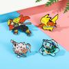 Brooch Pin Electroplating Vivid Cartoon Geometric Dress Up Colorfast Anime Figure Brooch Cosplay Pin