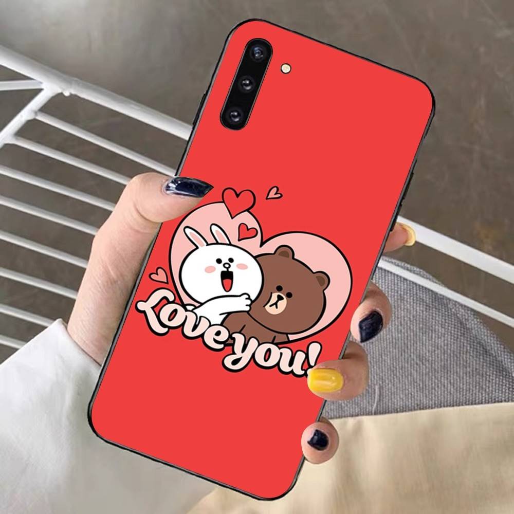 Мультяшный милый чехол для телефона C-Cony B-Brown для Redmi Note 4 X 5 A 6 7 8 T 9 9S 10 11 11S 11Epro Poco M3 Pro