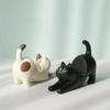 CreativeMobile Phone Holder Desktop Stretched Cat Cute Ornaments Suitable For Placing Mobile Phones And Tablets Resin Crafts