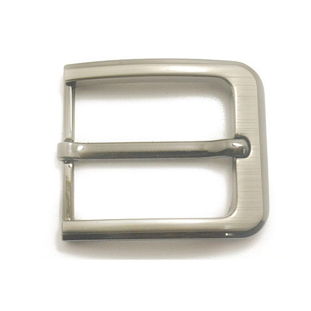 Сплав металла волочения проволоки одинарный зубец поясной ремень головка 40 мм пряжка кожаный ремень пряжки конец планка