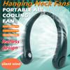 Portable Bladeless Neck Fan Handsfree Mini Fans USB Rechargeable Fans Hanging Neck Fan Wearable Leafless Air Conditioning Cooler