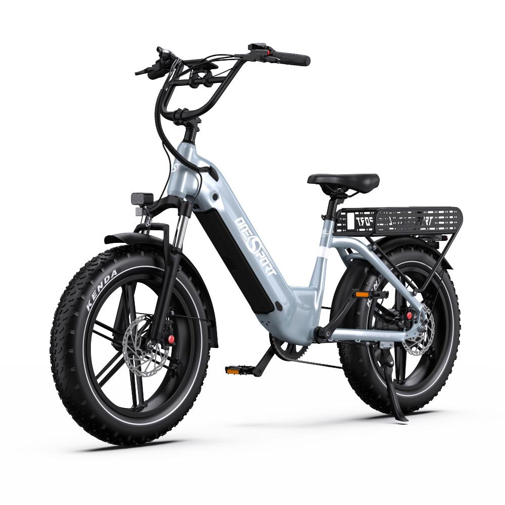 ONESPORT OT08 Adults E-Bike - 500W Responsive Motor 48V18Ah Removable Battery 120KG Weight Capacity Perfect for Daily Errands