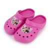 Fuchsia Pink Clogs with Minnie Illustration for Children and Babies. DISNEY