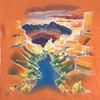 Винтаж CANYON SUNRISE BATIK ART THE MOUNTAIN Футболка M/L картина природы пастель