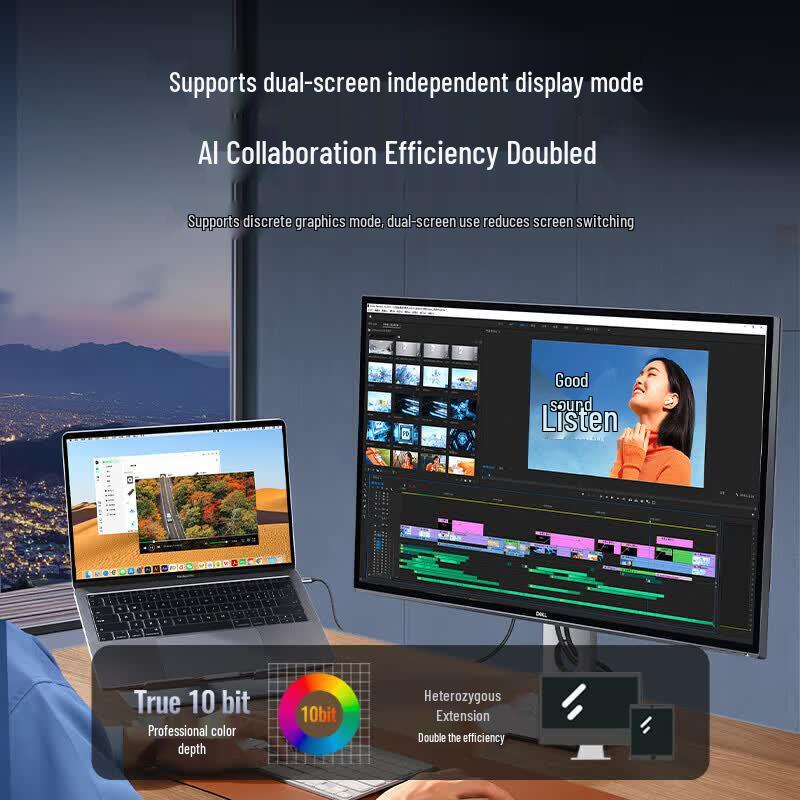 Ugreen Кабель-адаптер USB-C на HDMI 4K для дисплея