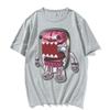Domo Expression Pack Хлопковая футболка с круглым вырезом, повседневная, для мужчин и женщин
