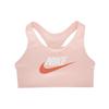 Large Logo High Support Quick-Dry Fitness Sports Bra Women Underwear Pink DM0580-611
