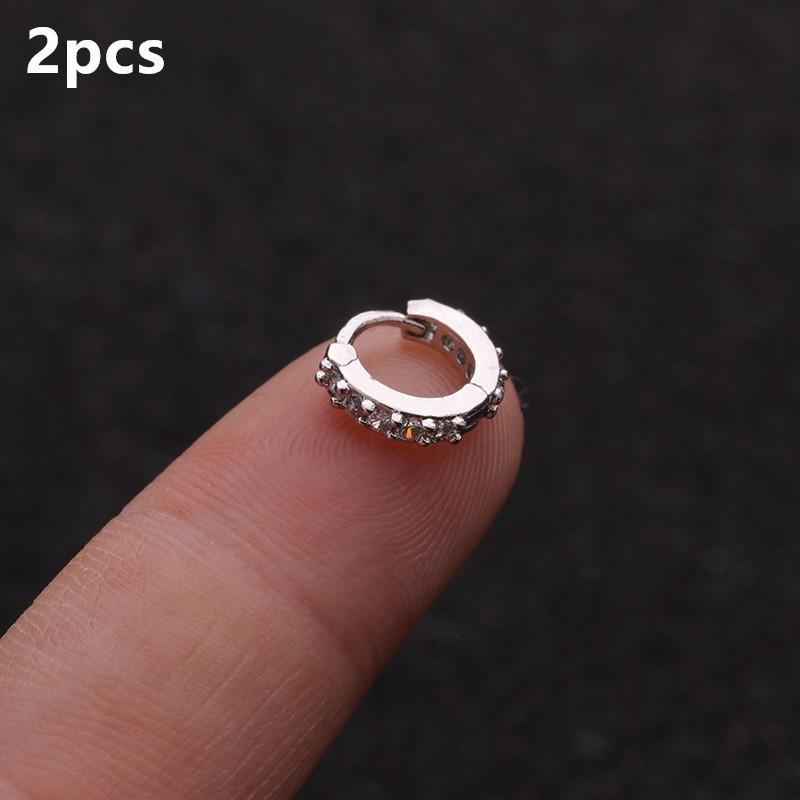 Mini Hoop Cartilage Helix Earring Conch Piercing Rook Snug Piercing Earring Nose Piercing Rings ARI